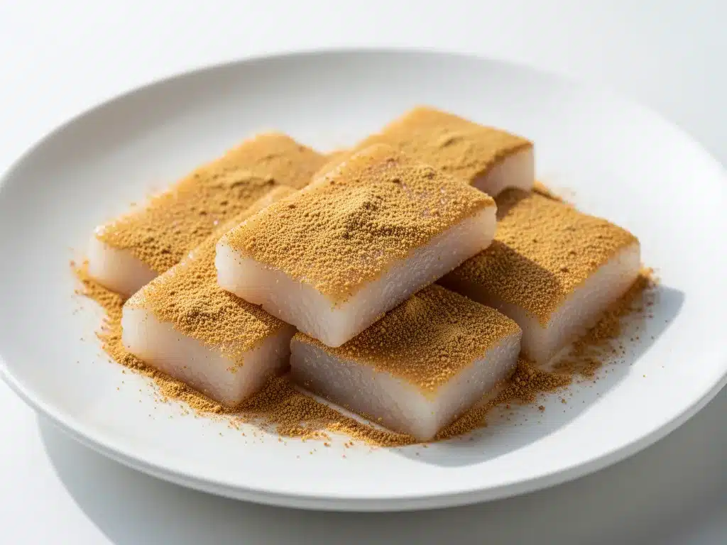 Korean Injeolmi Rice Cakes: 3-Ingredient Chewy Dessert 4 Korean Injeolmi preparation steps