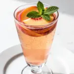 Labor Day Peach Prosecco Spritz - featured image
