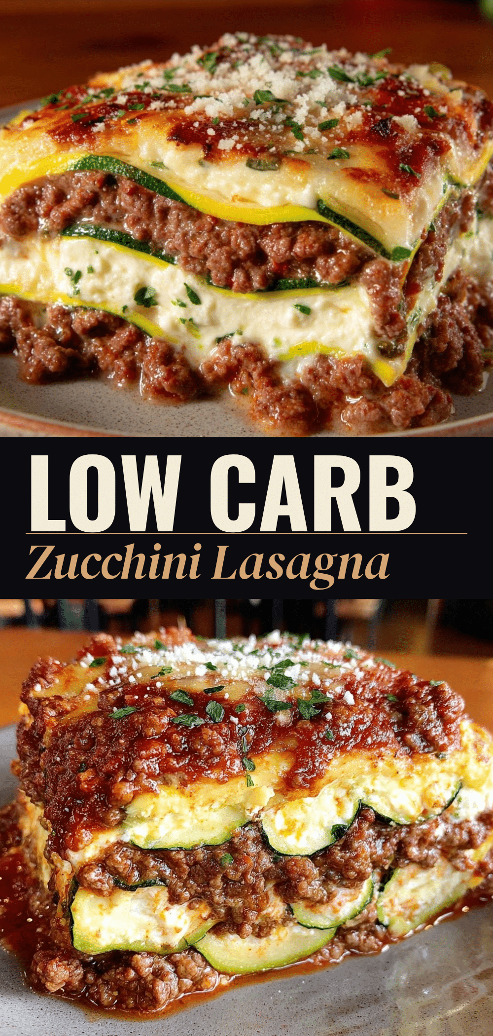 Easy Low Carb Zucchini Lasagna: Best Gluten-Free Weeknight Dinner 5 low carb zucchini lasagna recipe