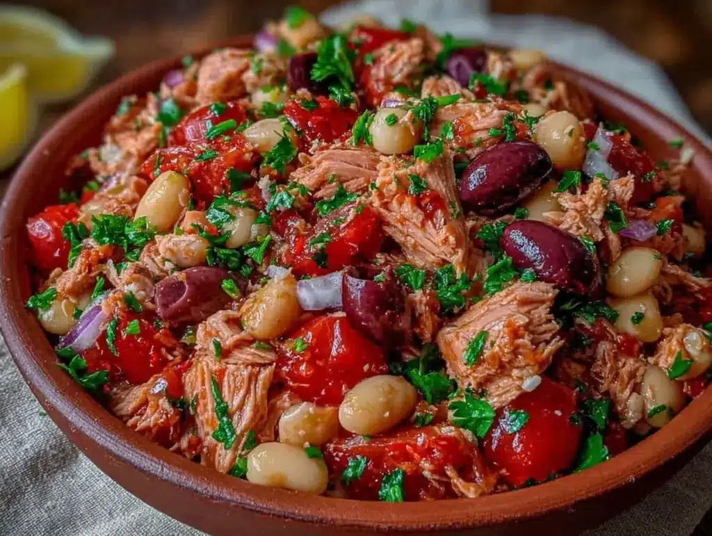 Mediterranean Tuna Salad for Two - featured image
