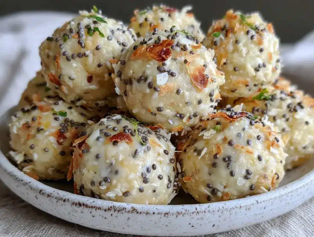 Home 4 no-bake lemon coconut protein bites - featured image