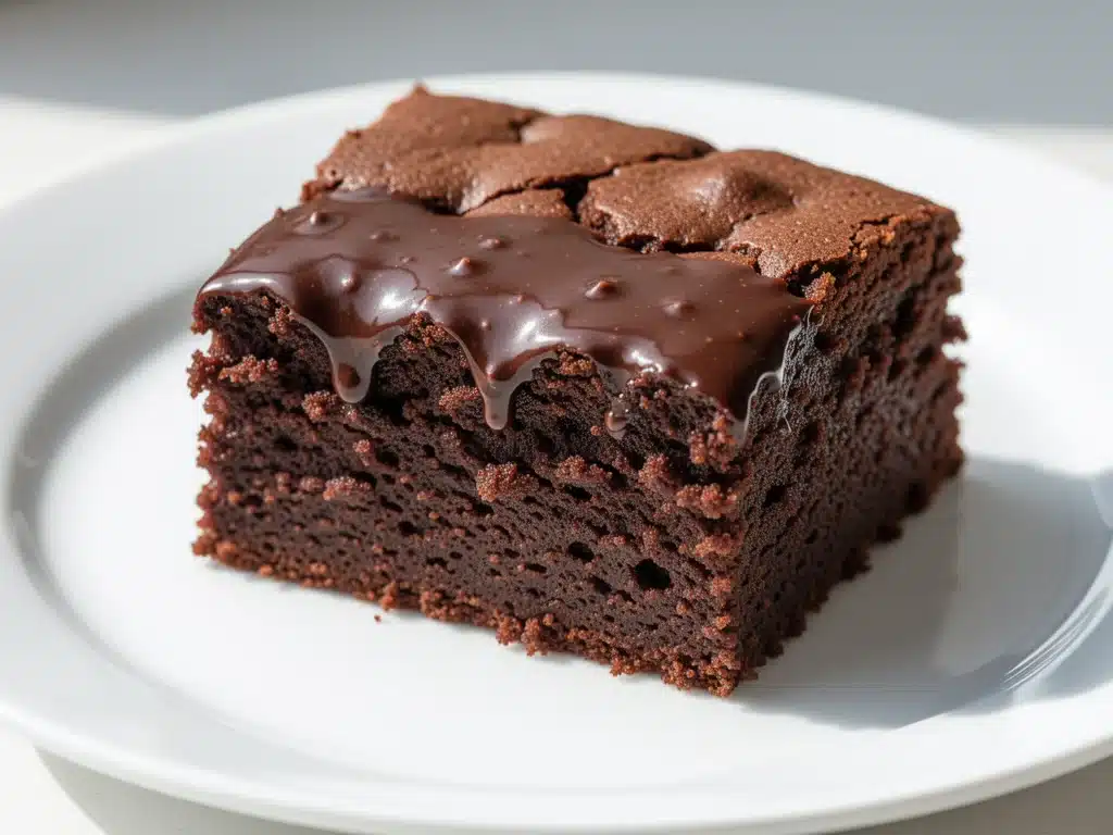 no-butter chocolate cake - featured image