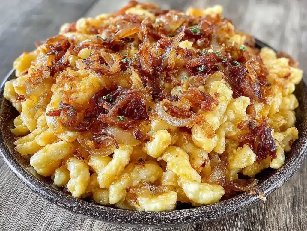 Oktoberfest Cheesy Spaetzle for Two - featured image