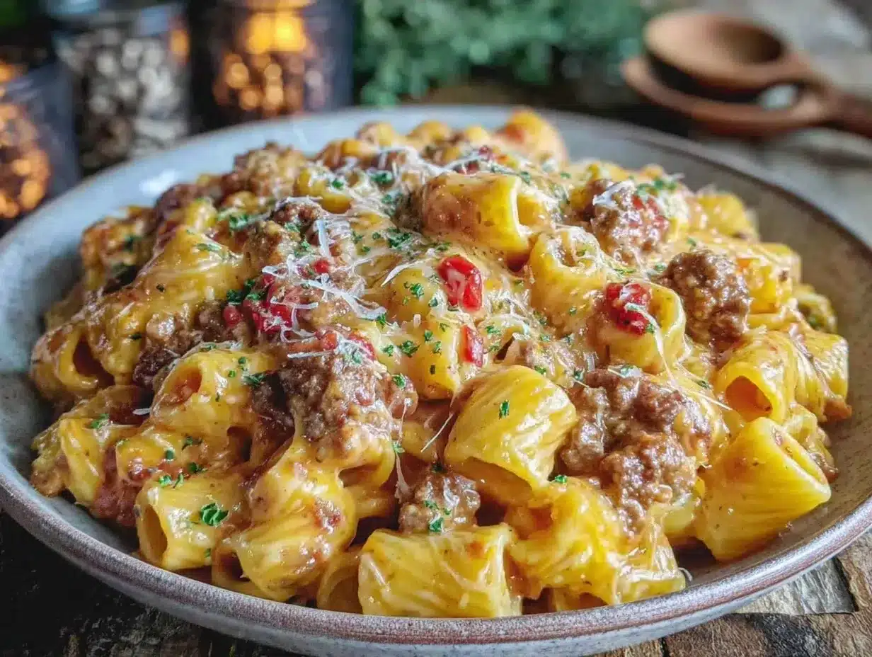 One-Pot Taco Pasta: 4 Easy Meal Prep Bowls 4 One-Pot Taco Pasta Meal Prep preparation steps