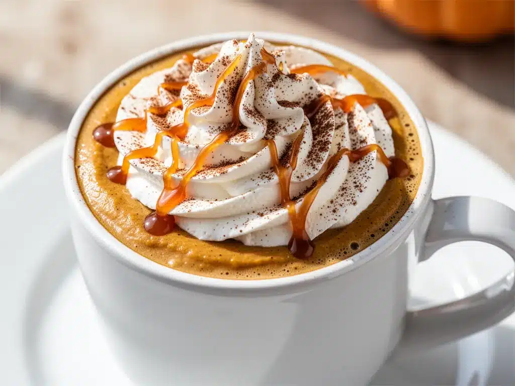Early Fall Pumpkin Spice Latte: Best Cozy Autumn Drink 4 pumpkin spice latte preparation steps