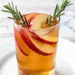 Rosh Hashanah Honey Apple Cider Mocktail - featured image
