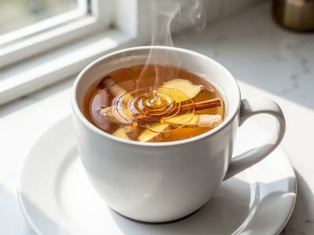 Rosh Hashanah Honey Ginger Tea - featured image