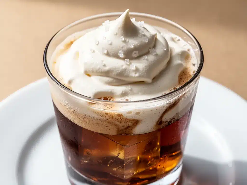 Salted Caramel Whiskey Float: Best Cozy Winter Cocktail 4 Salted Caramel Whiskey Float preparation steps