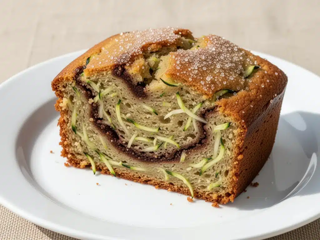 simple zucchini dessert bread - featured image