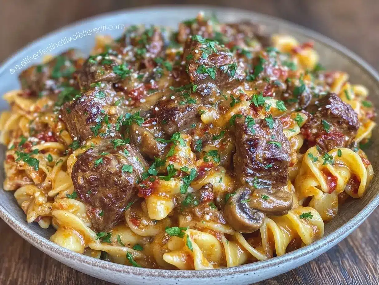 Slow Cooker Beef Stroganoff for 2: Perfect Small Batch Dinner 4 slow cooker beef stroganoff for 2 preparation steps