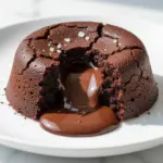 slow cooker chocolate lava cake - featured image