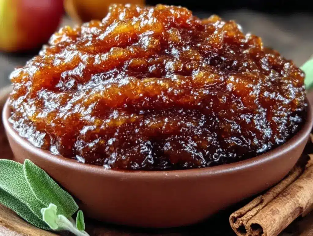 slow cooker cinnamon apple butter - featured image