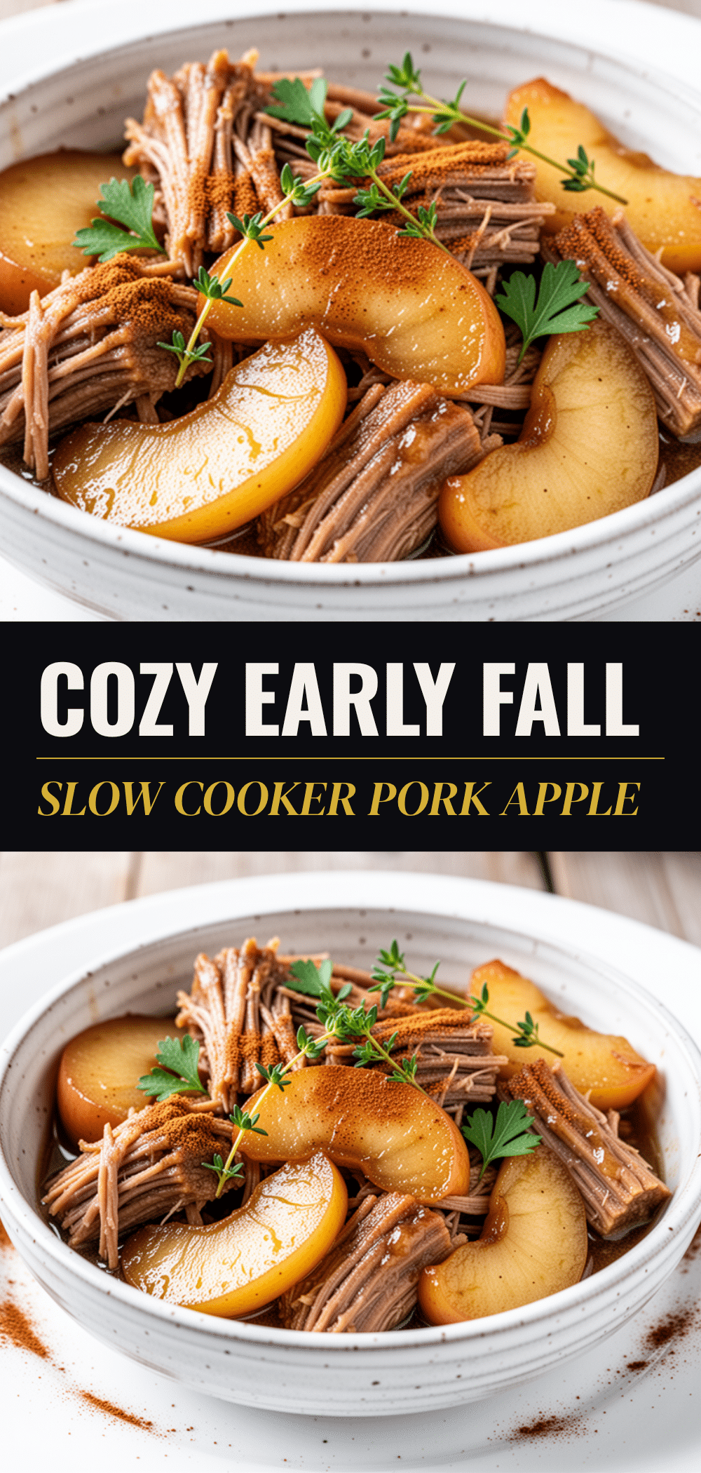 Slow Cooker Pork and Apple Dinner: 5-Ingredient Fall Recipe 5 slow cooker pork and apple dinner recipe