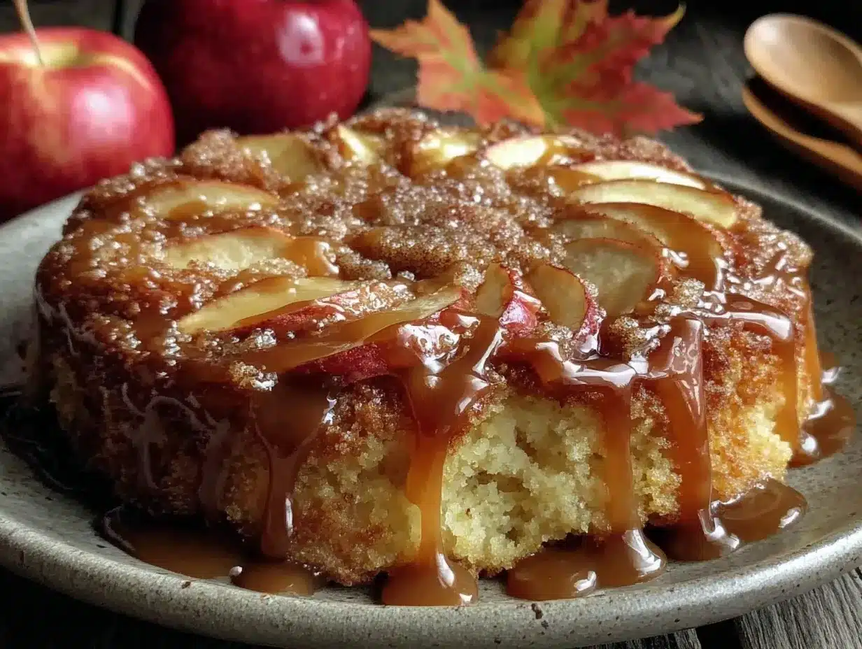 Smoked Apple Dapple Cake: Easy Smoked Dessert 4 smoked apple dapple cake preparation steps