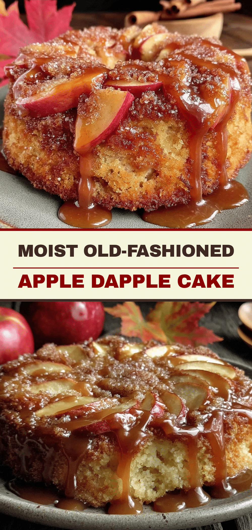 Smoked Apple Dapple Cake: Easy Smoked Dessert 5 smoked apple dapple cake recipe