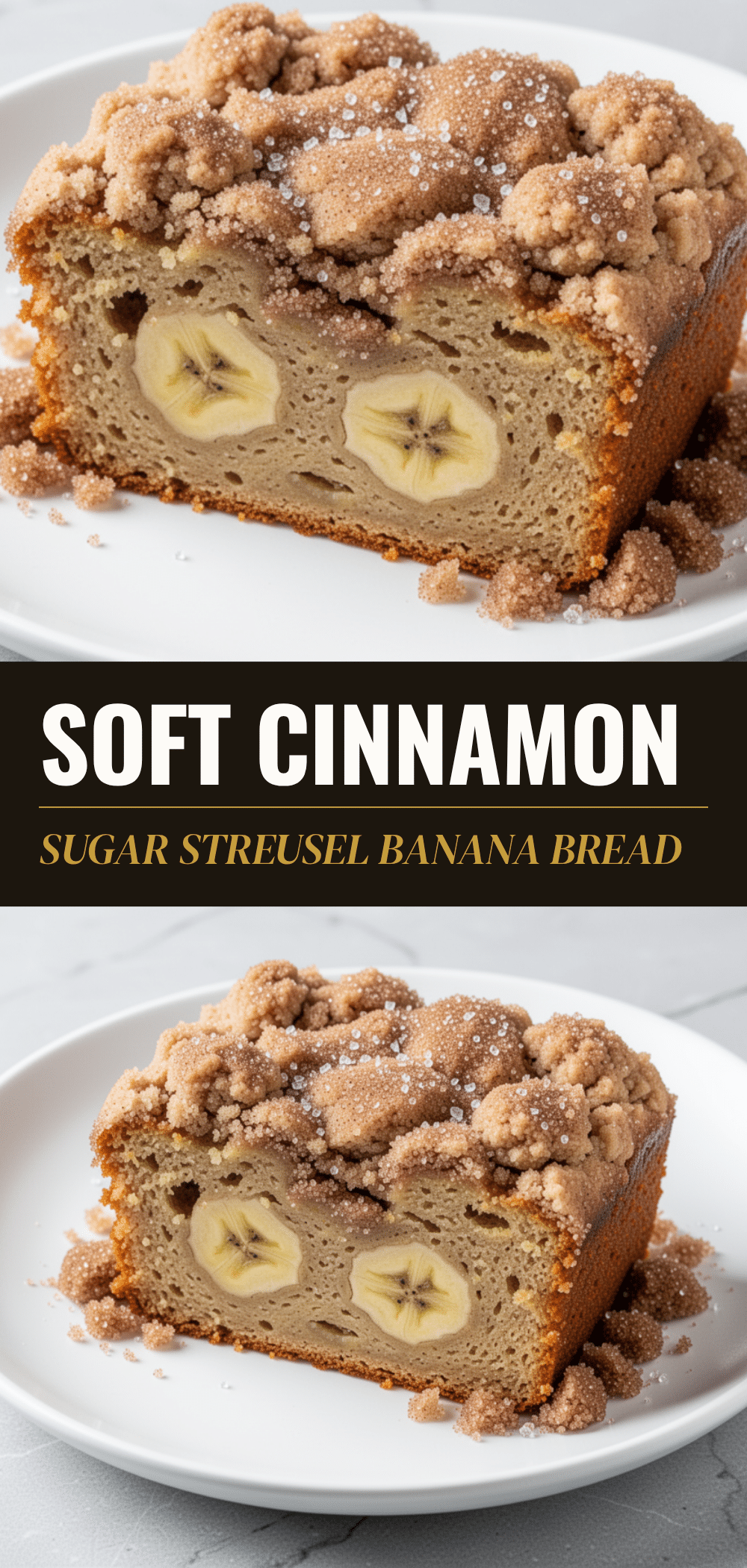 Soft Banana Dessert Bread with Cinnamon Sugar Streusel 5 soft banana dessert bread with cinnamon sugar streusel recipe