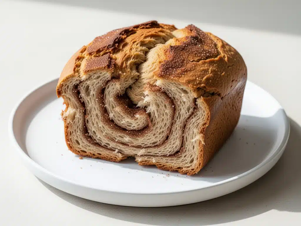 sourdough cinnamon sugar bread - featured image