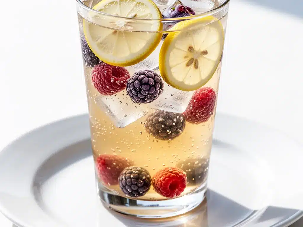 Sparkling Berry Lemonade: 5 Easy Refreshing Summer Drinks 4 Sparkling Berry Lemonade preparation steps