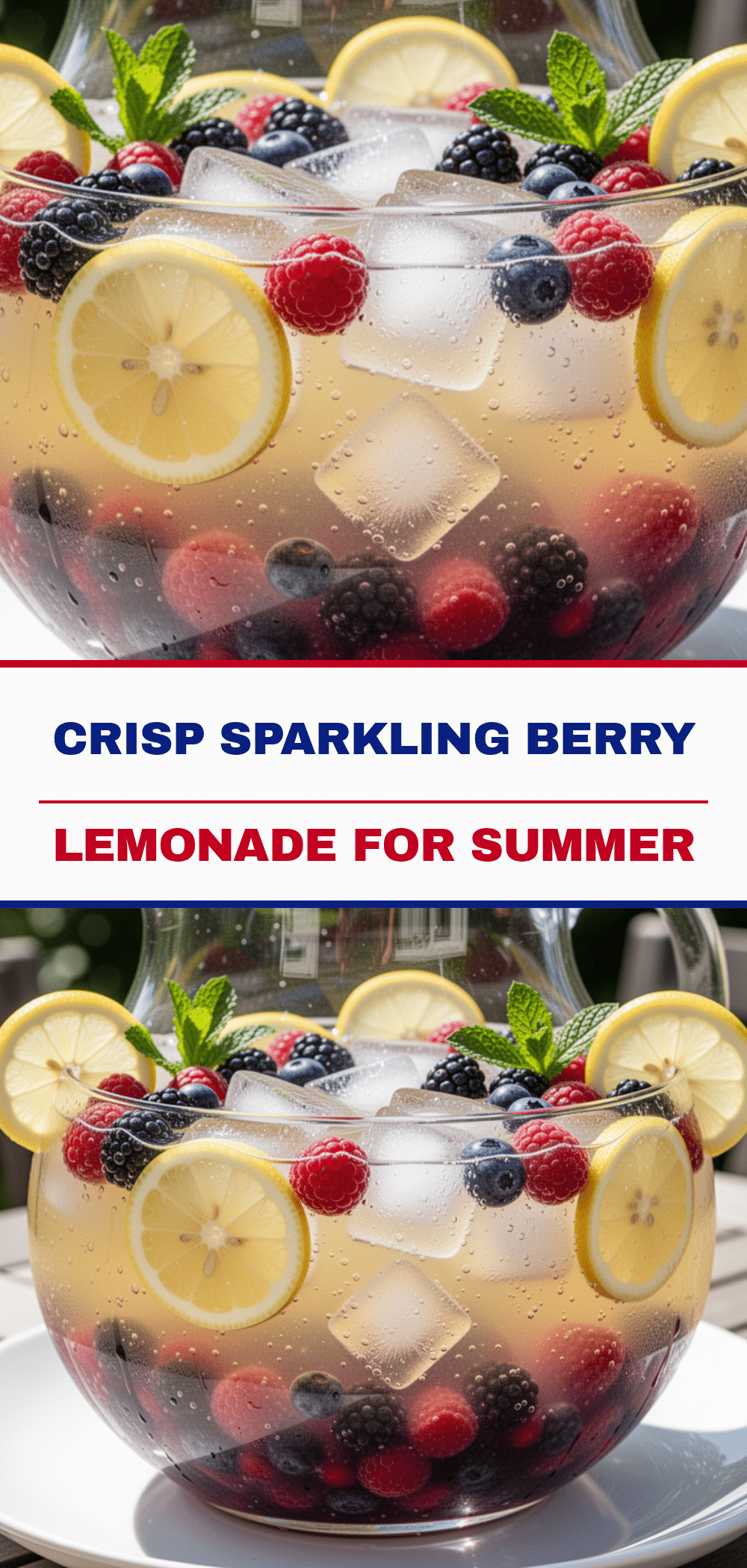 Labor Day Sparkling Berry Lemonade: Best Crowd Favorite Drink 5 sparkling berry lemonade recipe