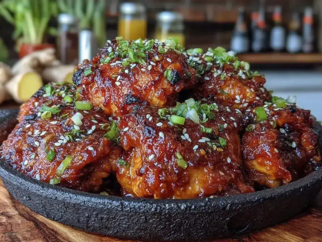 Sticky Baked Sesame Chicken - featured image