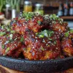 Sticky Baked Sesame Chicken - featured image