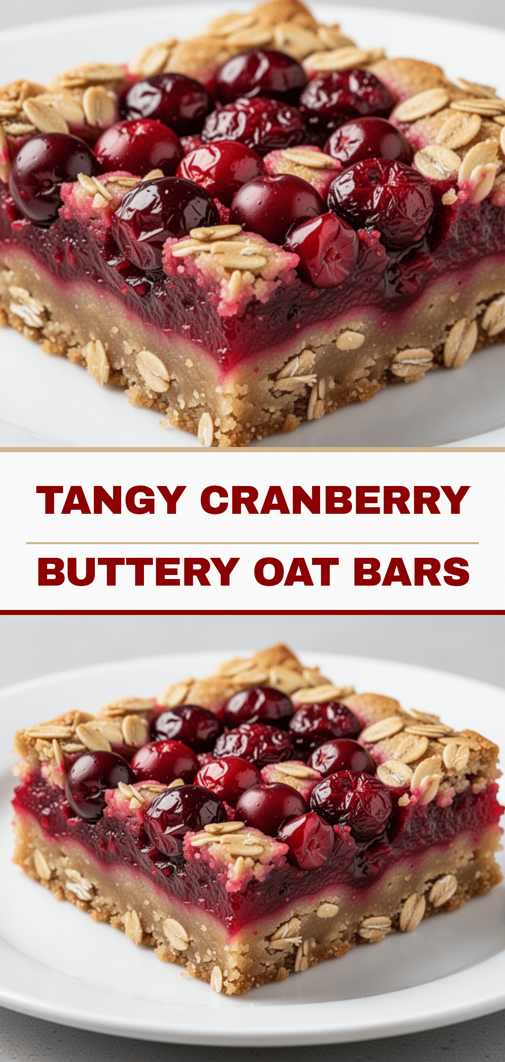 Tangy Cranberry Dessert Bars: 6 Easy Holiday Treats 5 Tangy Cranberry Dessert Bars recipe