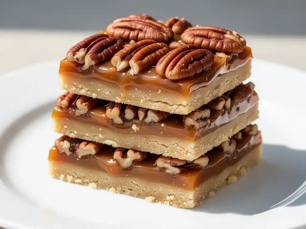 Toasted Pecan Caramel Dessert Bars: Easy Party Treat 4 toasted pecan caramel dessert bars preparation steps