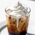 vanilla sweet cream iced coffee - featured image