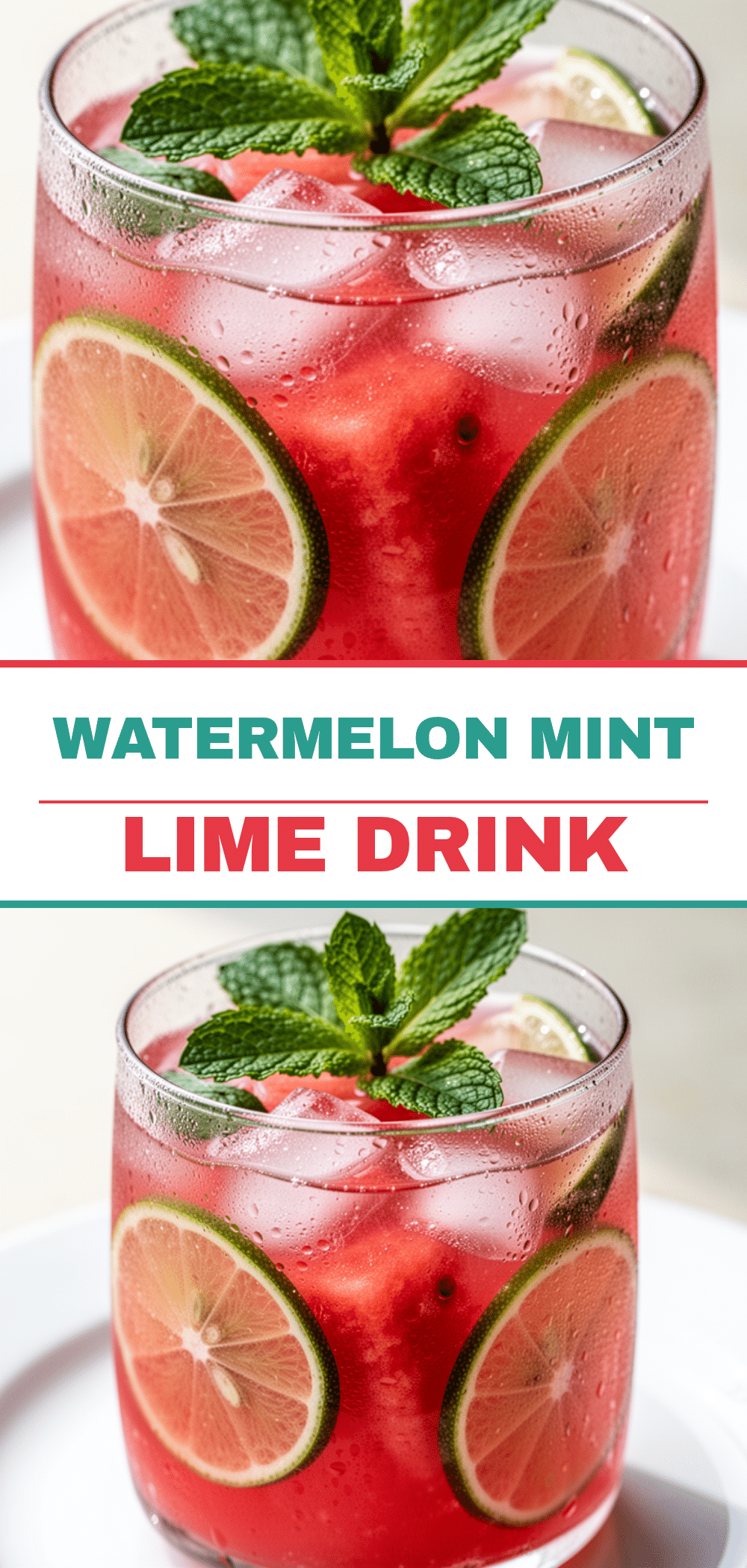 Watermelon Mint Lime Juice: Easy 3-Ingredient Summer Hydrating Drink 5 watermelon mint lime juice recipe