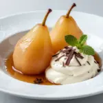 Winter Spiced Poached Pears - featured image